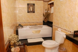 Bathroom with Jaccuzi Bath equipment